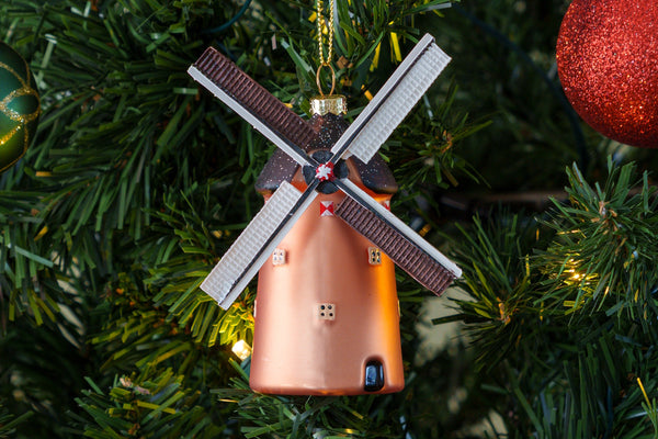 NIEUW: Wijchense Molen kerstbal - Wijchen